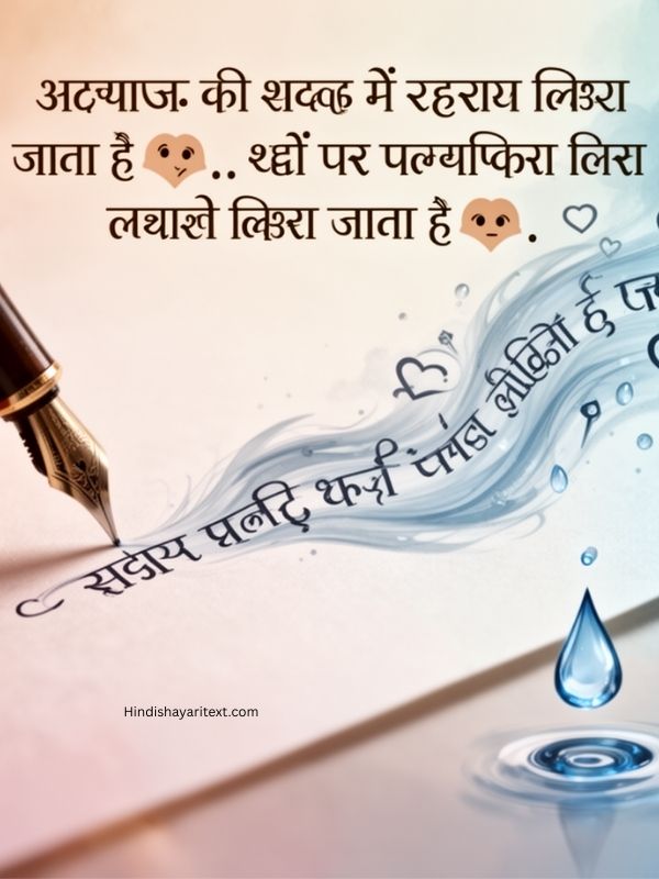 Love Shayari In Hindi With Emoji ❤️😍