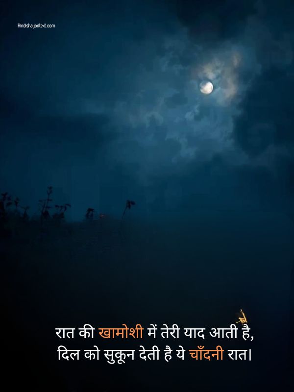 Best Good Night Shayari In Hindi​
