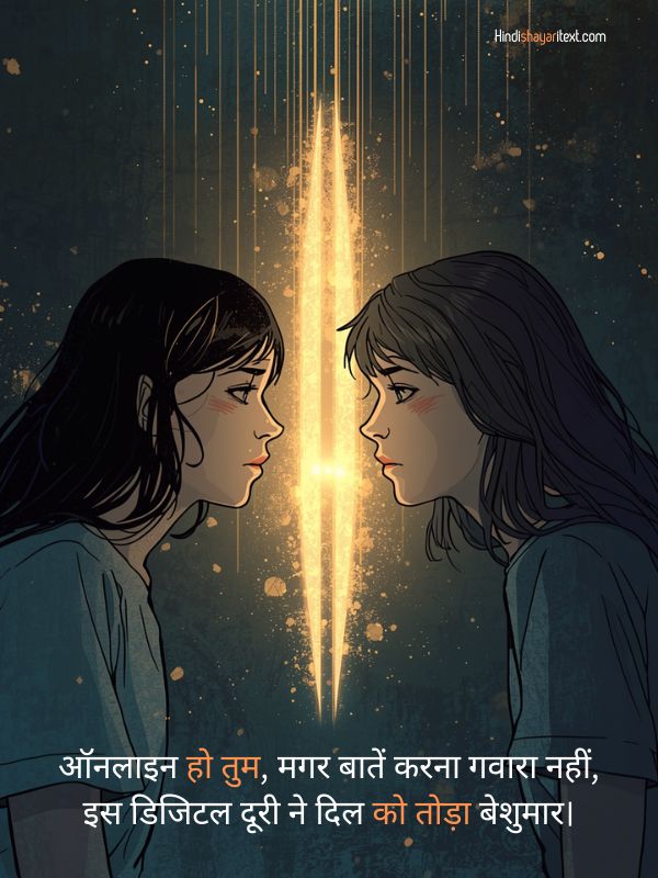 Best Mobile Shayari In Hindi – Heart Touching 2 Line Shayari About Mobile, Calls, and Messages