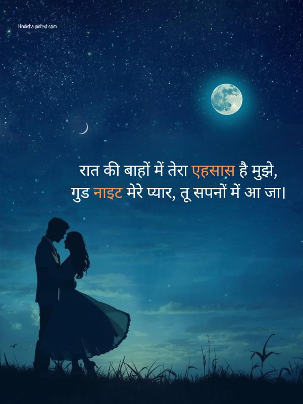 Romantic Good Night Shayari