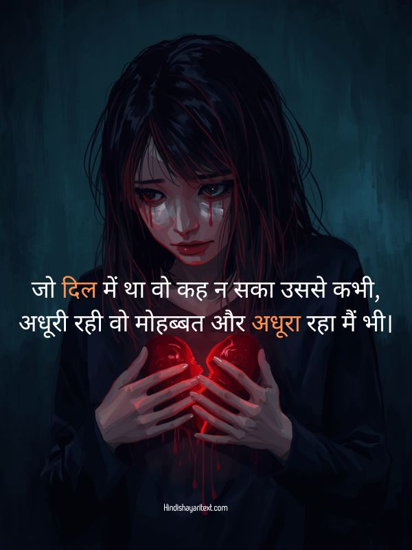 Akelapan Shayari In Hindi – Heartbreaking Loneliness Shayari, Tanhai Bhari Shayari Hindi